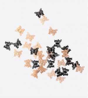 ARTEX бабочка черная 5х5 мм 0,2 гр. ARTEX бабочка черная 5х5 мм 0,2 гр.