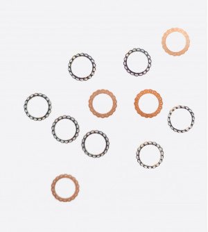 ARTEX кружевной круг серебро Ø 5,7мм 0,2 гр.