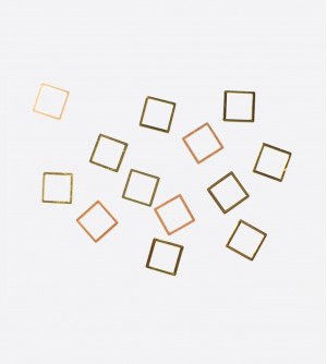 ARTEX квадрат золото 4х4 мм 0,2 гр.