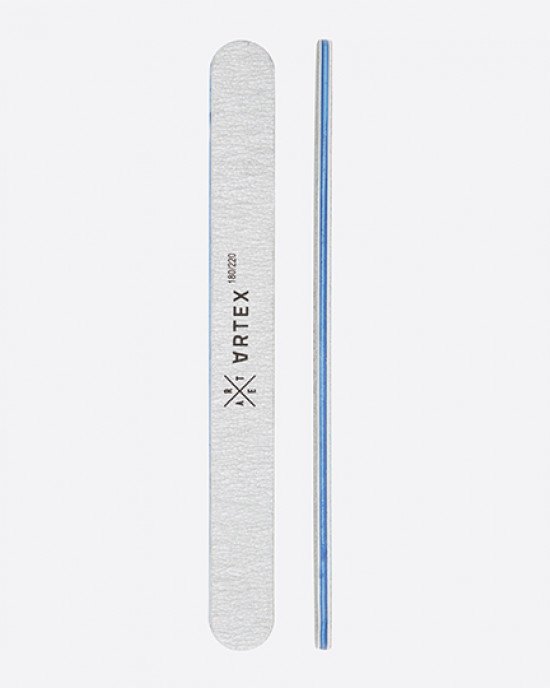 ARTEX пилка для ногтей прямая узкая 180/220 грит