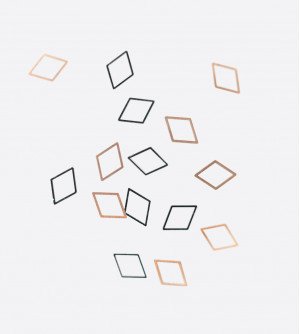 ARTEX ромб серебро 6х4 мм 0,2 гр.