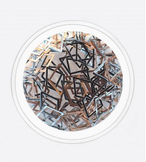 ARTEX ромб серебро 6х4 мм 0,2 гр. ARTEX ромб серебро 6х4 мм 0,2 гр.