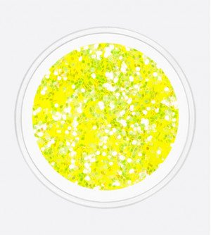 Блестки, ярко-желтый Блестки, ярко-желтый