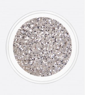 Блестки серебро Ø 0,5мм  Блестки серебро Ø 0,5мм