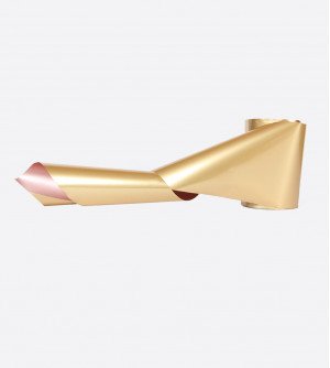 Фольга матовая неополитанское золото 1м х 4см  