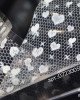 Фольга переводная белый узор 1м х 4см 050 Фольга переводная белый узор 1м х 4см 050