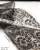 Фольга переводная черный узор 1м х 4см 053 Фольга переводная черный узор 1м х 4см 053