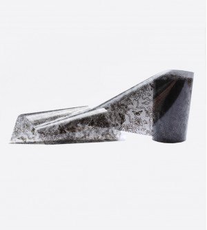 Фольга переводная черный узор 1м х 4см 058 Фольга переводная черный узор 1м х 4см 058