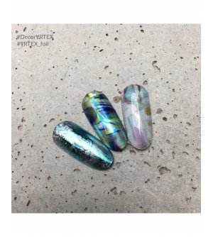 Фольга переводная цветной узор 287  Фольга переводная цветной узор 287