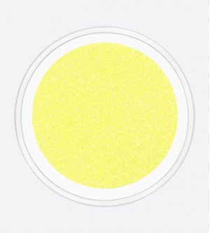 Мерцающая пыль неон желтый