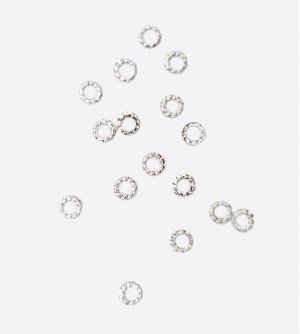 Металлический декор, круг плетеный Ø 3мм