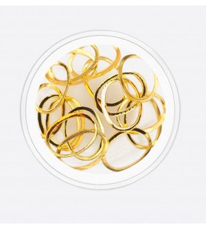 Металлический декор, овал золото 9х6 мм Металлический декор, овал золото 9х6 мм