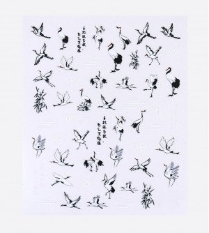 Наклейки, аисты 449