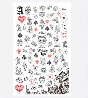 Наклейки, Алиса 337