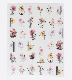 Наклейки, цветы 435 Наклейки, цветы 435