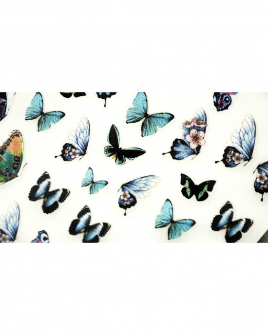 Наклейки, бабочки 431