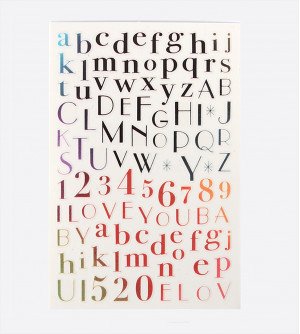 Наклейки, буквы, цифры 365 Наклейки, буквы, цифры 365