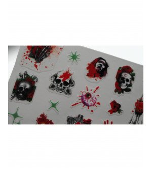 Наклейки, череп Калавера 446 Наклейки, череп Калавера 446