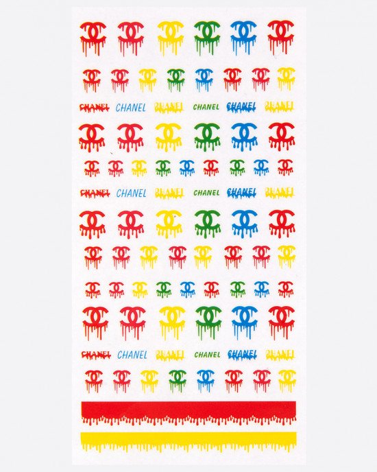 Наклейки, chanel цветные 173 Наклейки, chanel цветные 173