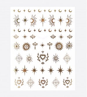 Наклейки, фигурные микс 443