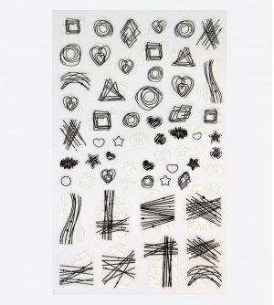 Наклейки, фигуры 396