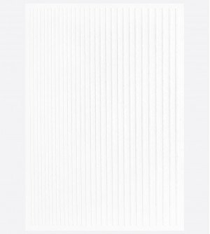 Наклейки, линии белые 196