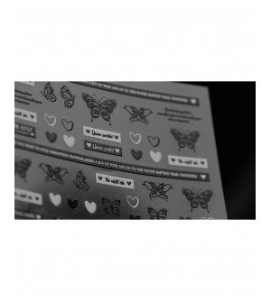 Наклейки, надписи, бабочки 441 Наклейки, надписи, бабочки 441