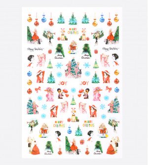 Наклейки, Новый год 357