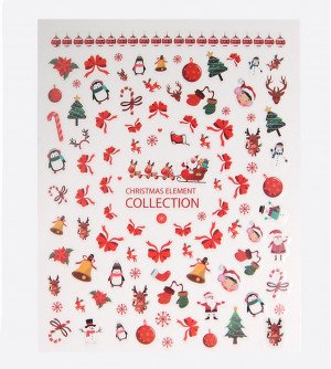 Наклейки, новый год 371 Наклейки, новый год 371