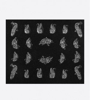 Наклейки, павлин 062