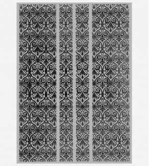 Наклейки, полоски трафарет черные 281