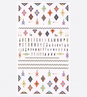 Наклейки, ромбы, буквы этно 222 Наклейки, ромбы, буквы этно 222