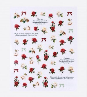 Наклейки, розы 438 Наклейки, розы 438