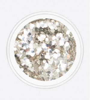 Пиксель шестигранник, серебро Пиксель шестигранник, серебро