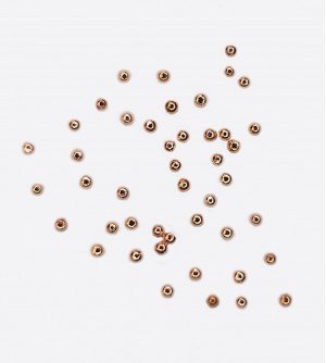 Полусфера цельная розовое золото 1мм