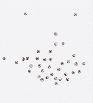 Полусфера цельная серебро 1 мм 