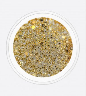 Полусфера цельная золото 1 мм 