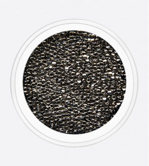 Полусфера полая черное серебро 1 мм  Полусфера полая черное серебро 1 мм