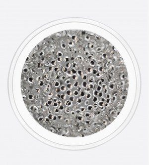 Полусфера полая серебро 1,2 мм 