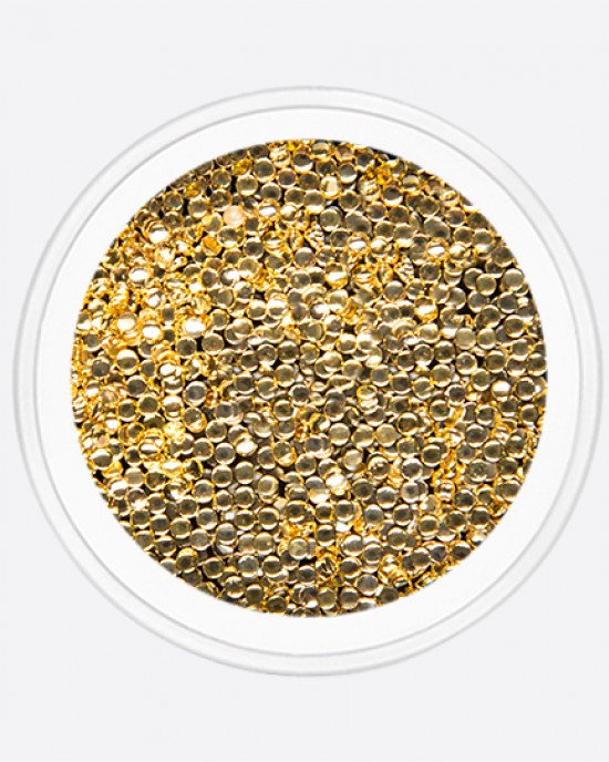 Полусфера полая золото 0,8 мм