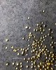 Полусфера полая золото 1,2 мм
