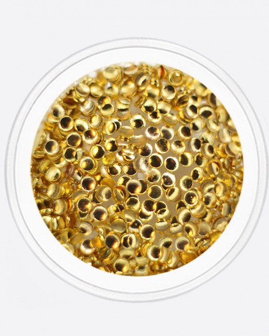 Полусфера полая золото 1,5 мм