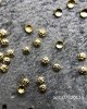 Полусферы круглые полые шлифованные золото 1 мм Полусферы круглые полые шлифованные золото 1 мм