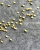 Полусферы круглые полые шлифованные золото 1 мм