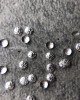 Полусферы круглые шлифованные серебро 1,5 мм