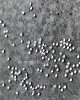 Полусферы круглые шлифованные серебро 1 мм