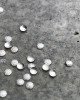 Полусферы круглые шлифованные серебро 2 мм