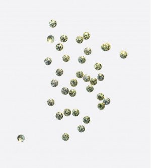 Полусферы круглые шлифованные золото 1,5 мм Полусферы круглые шлифованные золото 1,5 мм