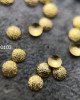 Полусферы круглые шлифованные золото 2 мм