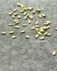 Полусферы лепестки шлифованные золото 1х2 мм